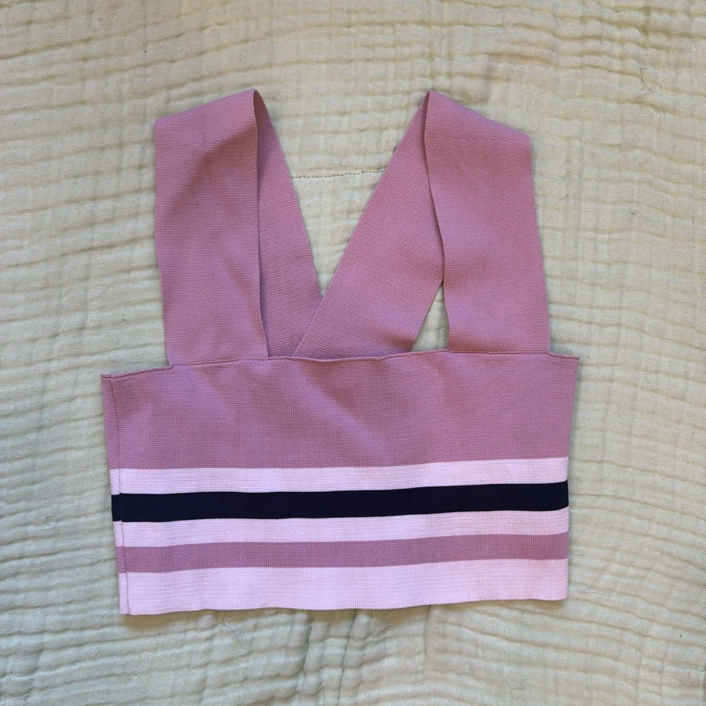 Pink tank top